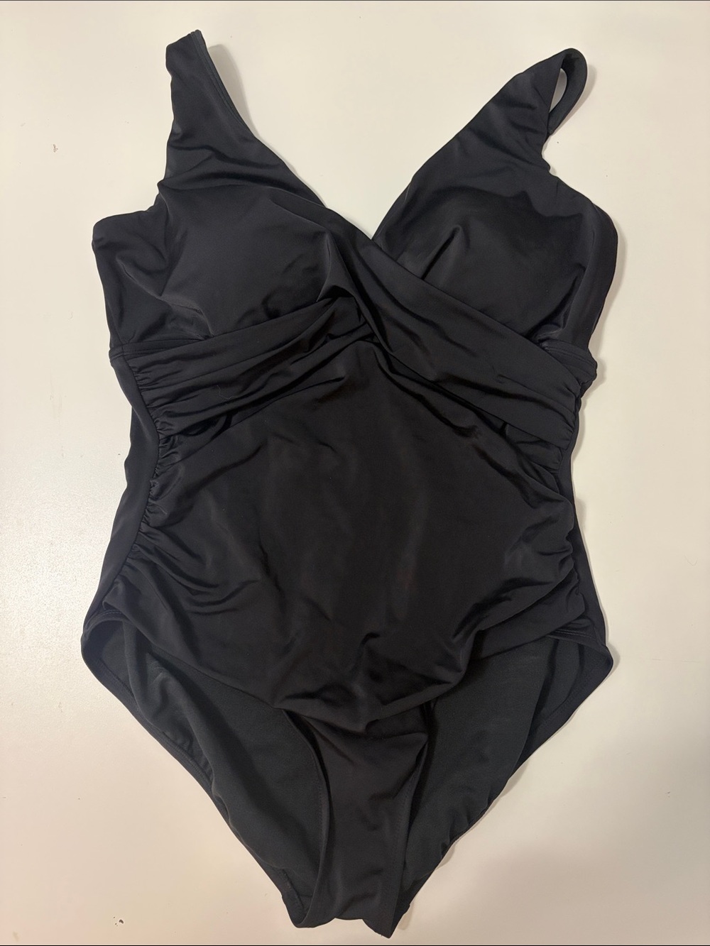 Maurices Black Swim Top with American Beach Label